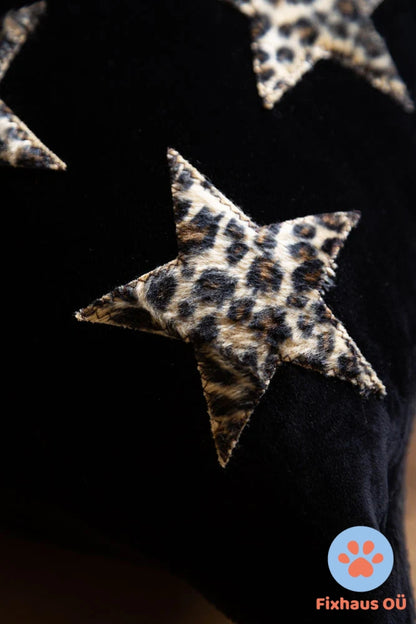 Leopard Stars Dog Bed - Available in 3 Sizes